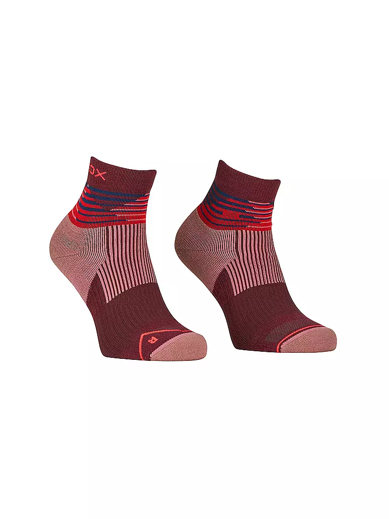 ORTOVOX | Damen Wandersocken All Mountain Quarter Socks W | beere