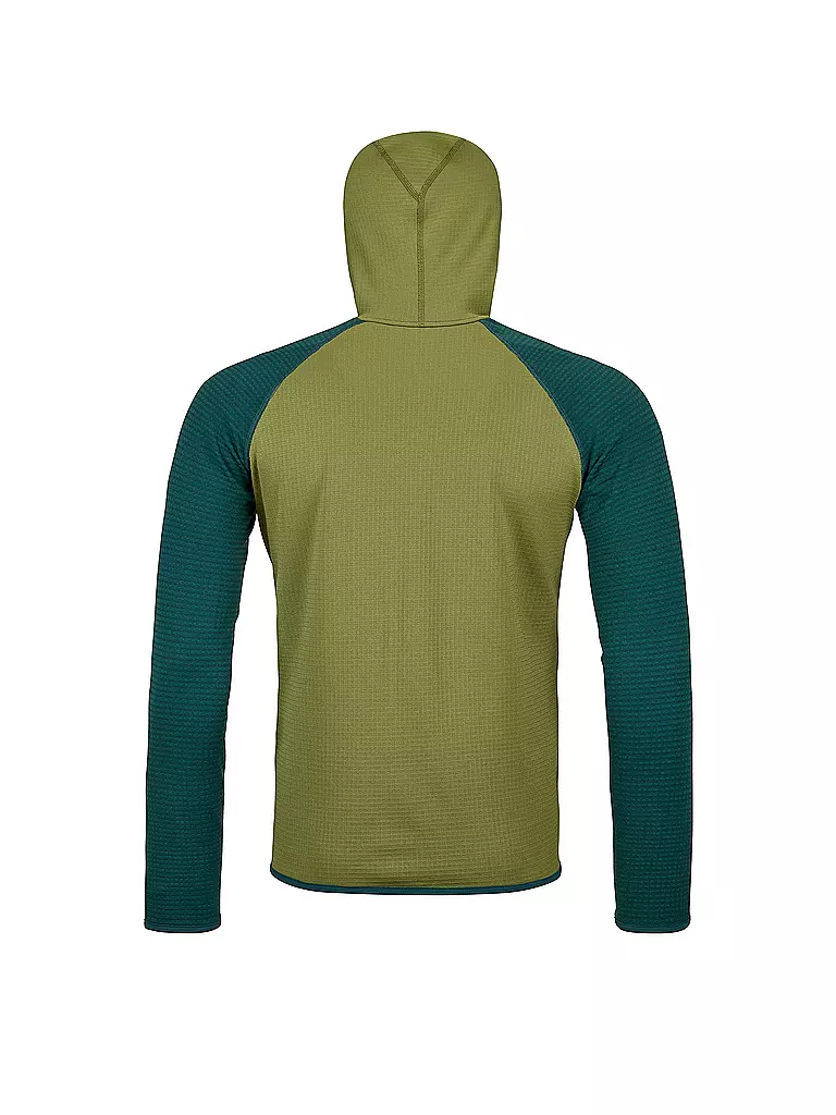 ORTOVOX | Herren Fleecejacke Classic Knit Hoodie | olive
