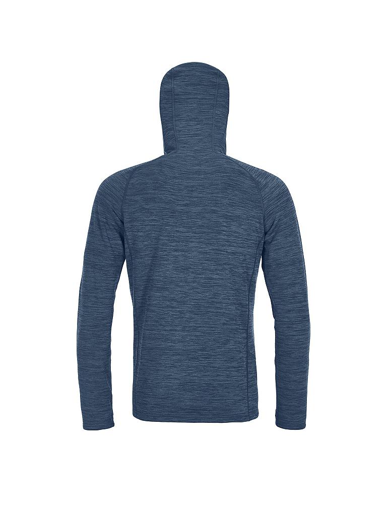 ORTOVOX | Herren Fleecejacke Fleece Light Melange Hoody | blau