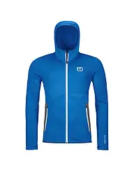 ORTOVOX | Herren Fleecejacke Hoodie | blau