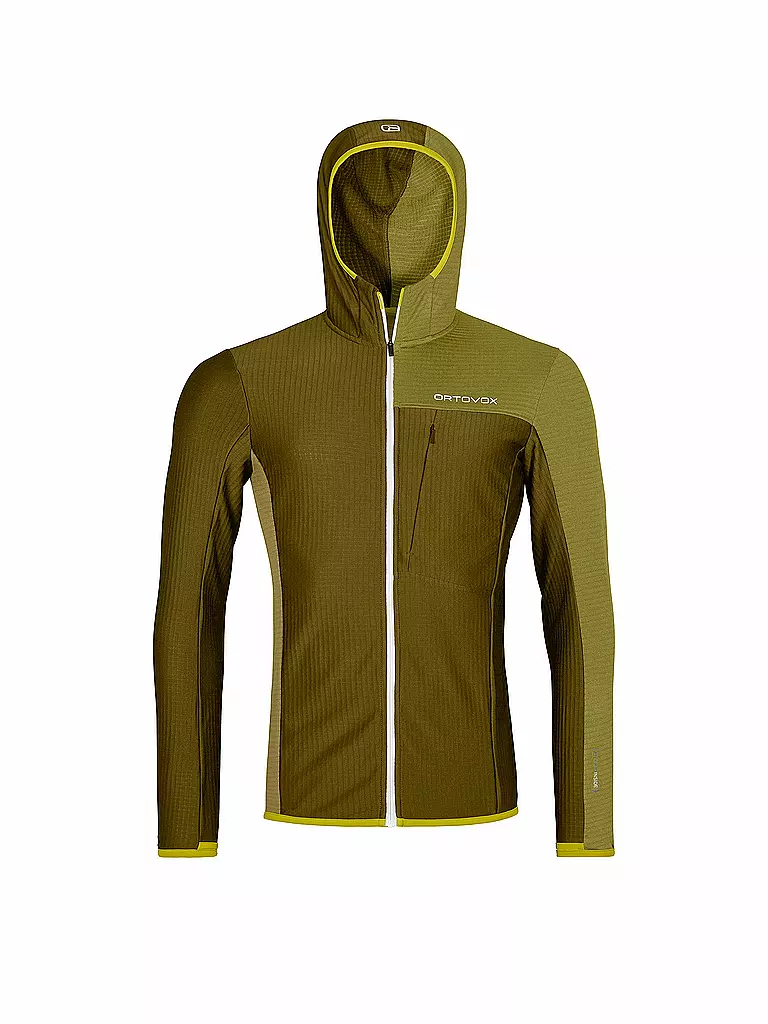 ORTOVOX | Herren Fleecejacke Light Grid | olive