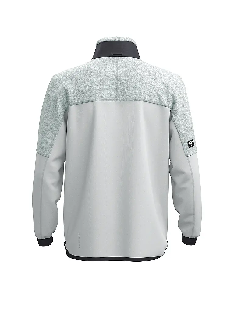 ORTOVOX | Herren Fleecejacke Teddy | hellgrau