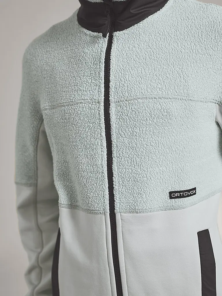 ORTOVOX | Herren Fleecejacke Teddy | hellgrau