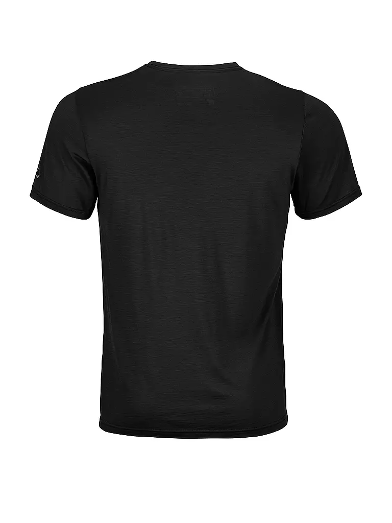 ORTOVOX | Herren Funktionsshirt 120 COOL Tec Stripe | schwarz