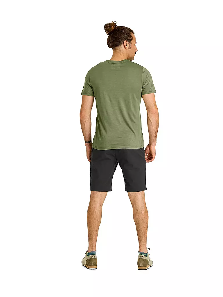 ORTOVOX | Herren Funktionsshirt 120 COOL Tec Stripe | olive