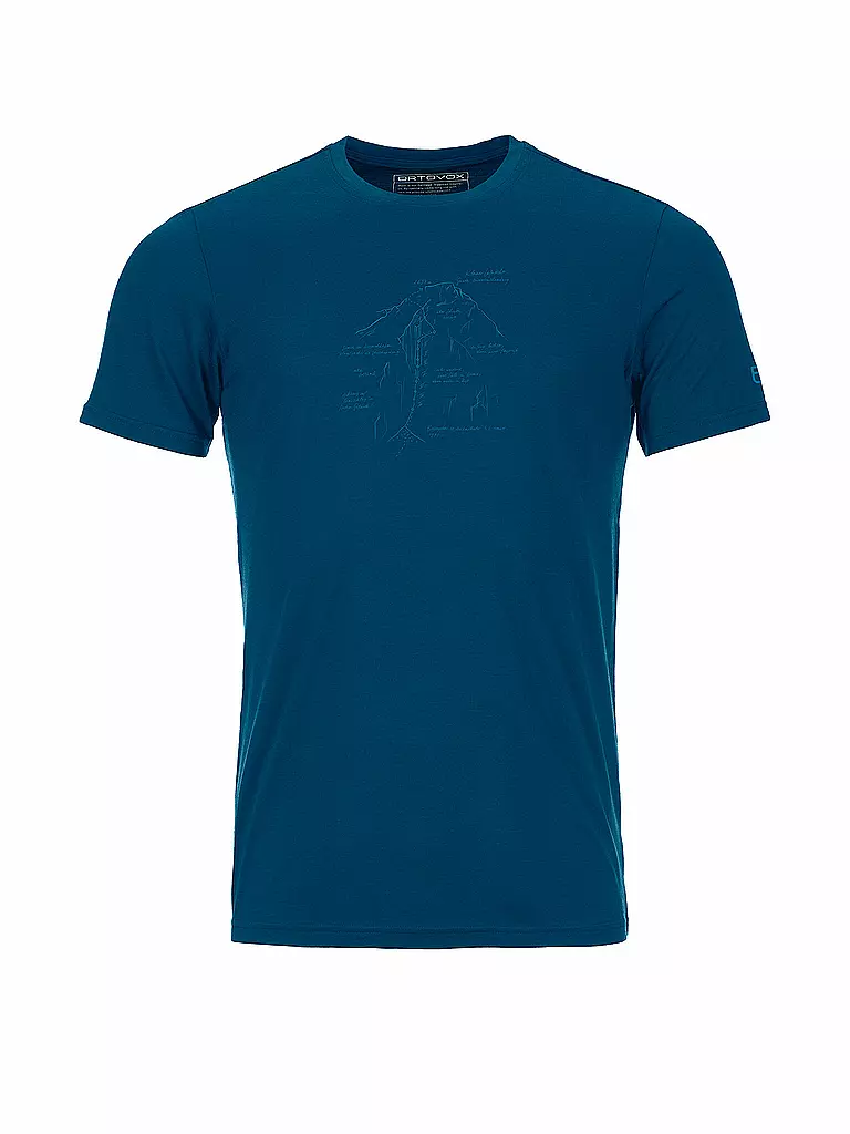 ORTOVOX | Herren Funktionsshirt 120 Tec Mountain | petrol