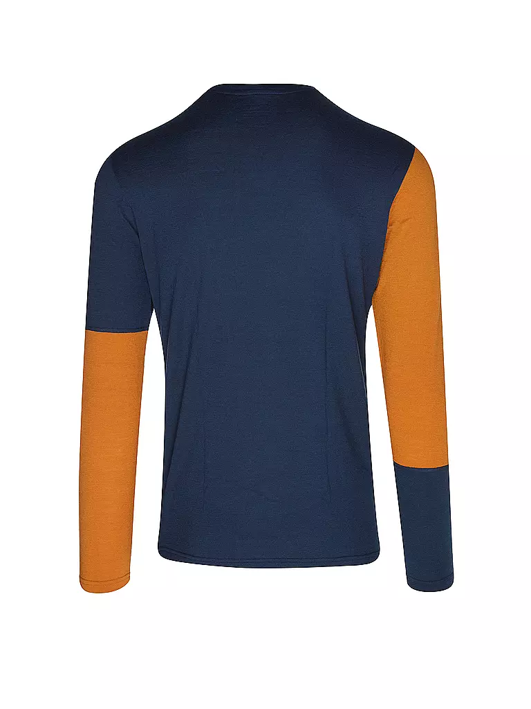 ORTOVOX | Herren Funktionsshirt Rock'n'Wool 185 | Dunkelblau