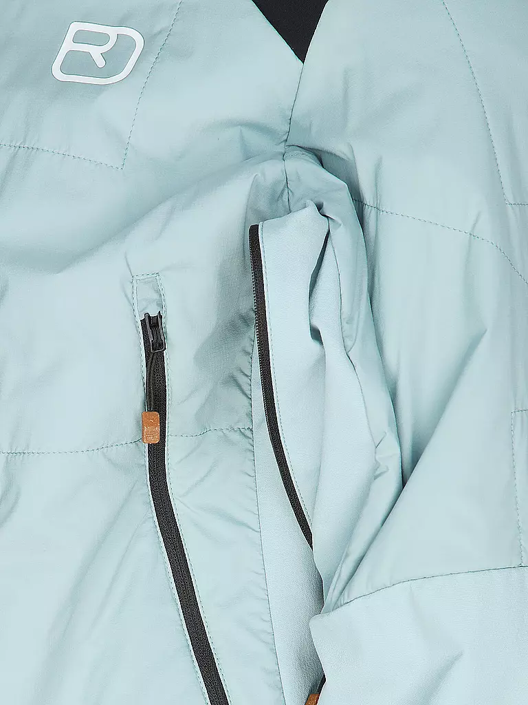 ORTOVOX | Herren Hybridjacke Col Becchei Hoodie | hellblau