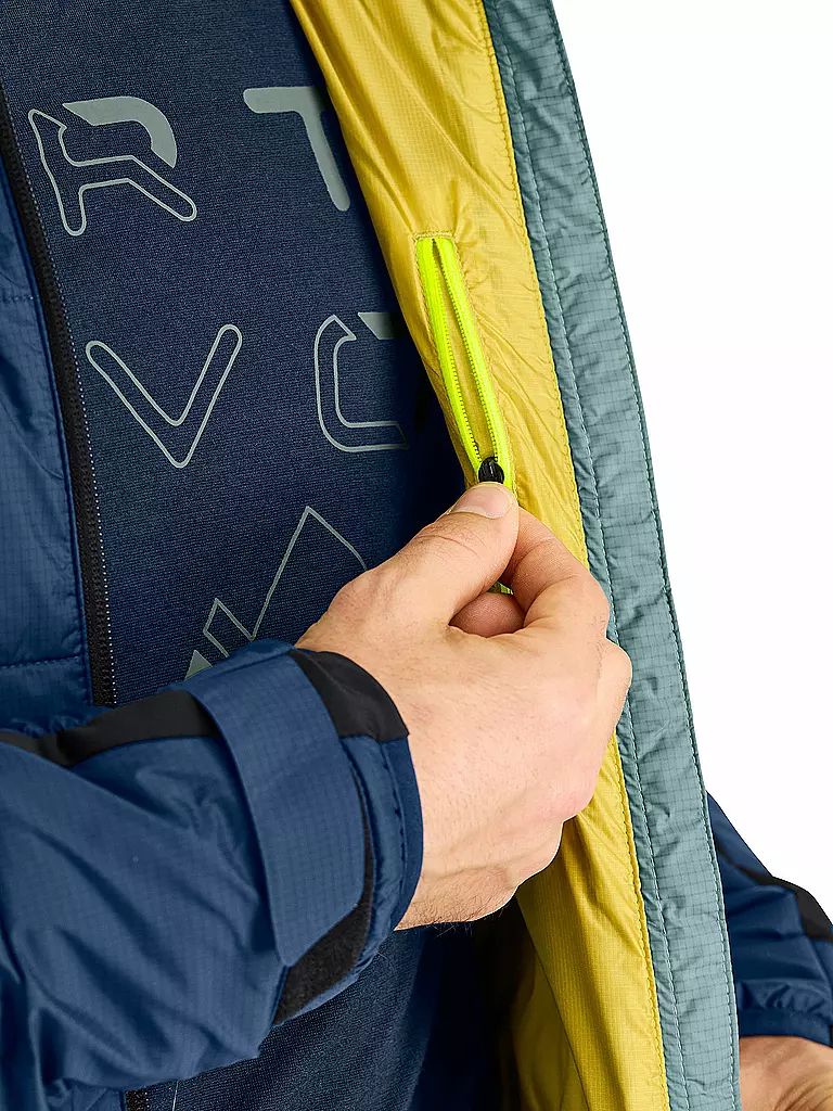 ORTOVOX | Herren Isojacke Zinal | blau