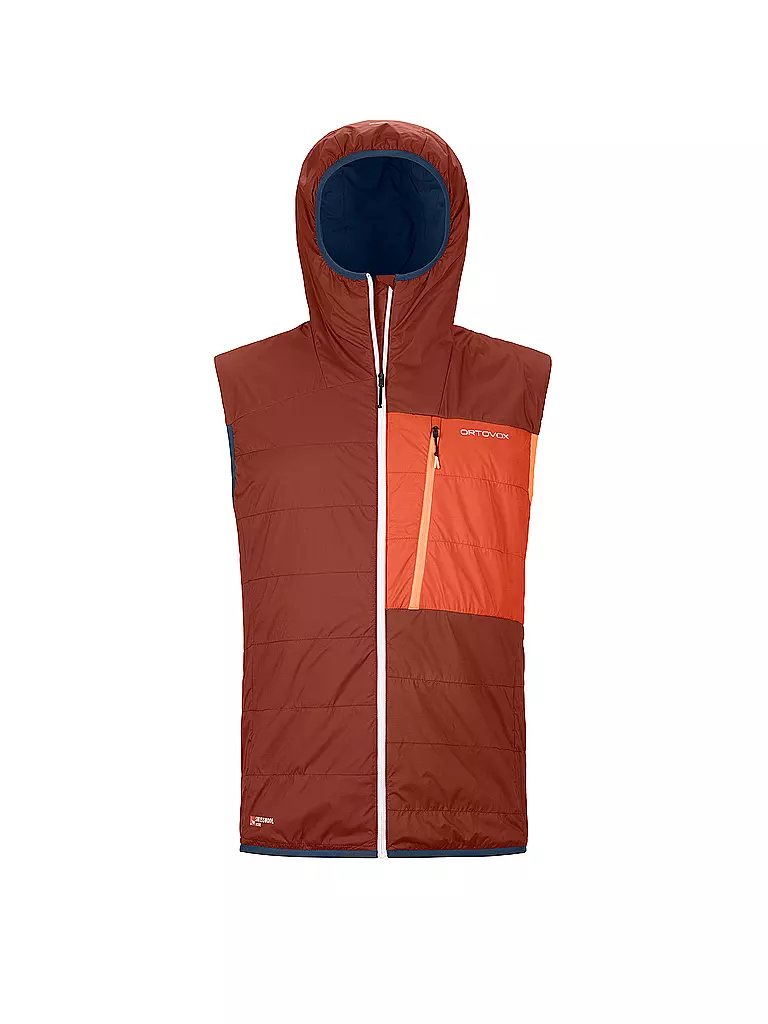 ORTOVOX | Herren Isolationsweste Piz Duan Swisswool | orange