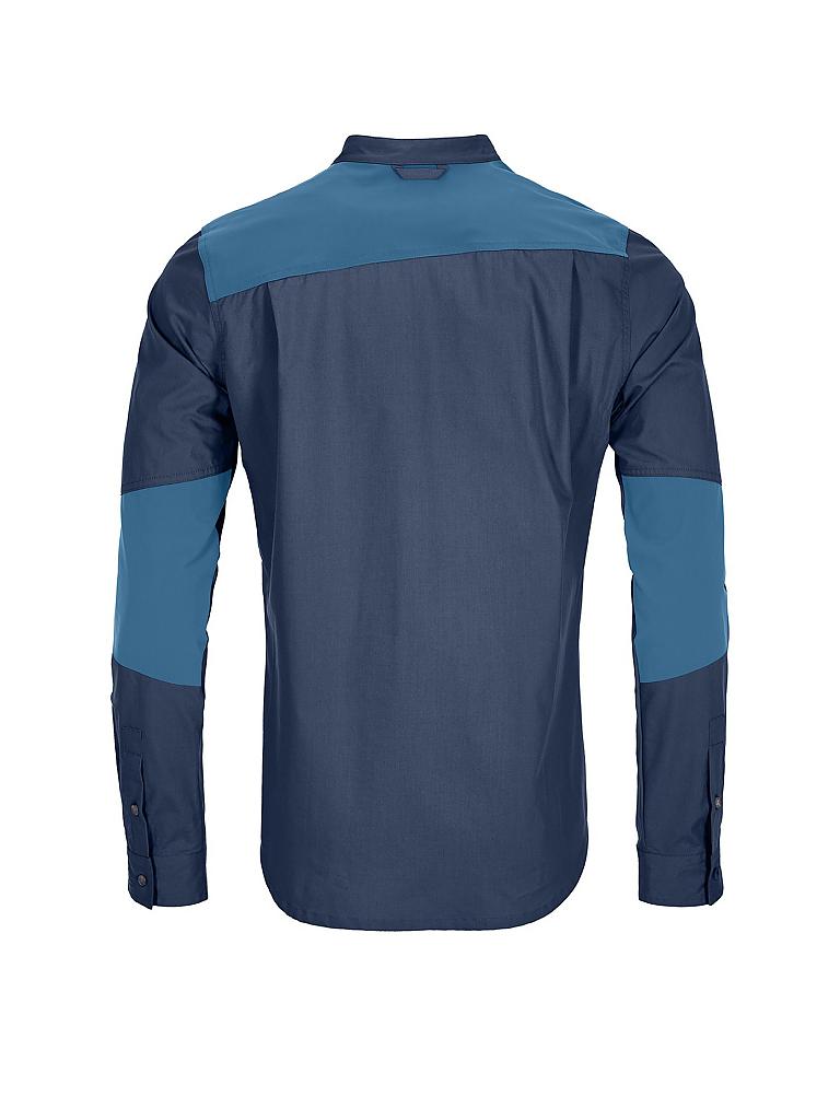 ORTOVOX | Herren Outdoorhemd Merino Ashby | blau