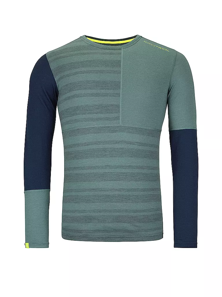 ORTOVOX | Herren Shirt Rock'n'Wool 185 | dunkelgrün