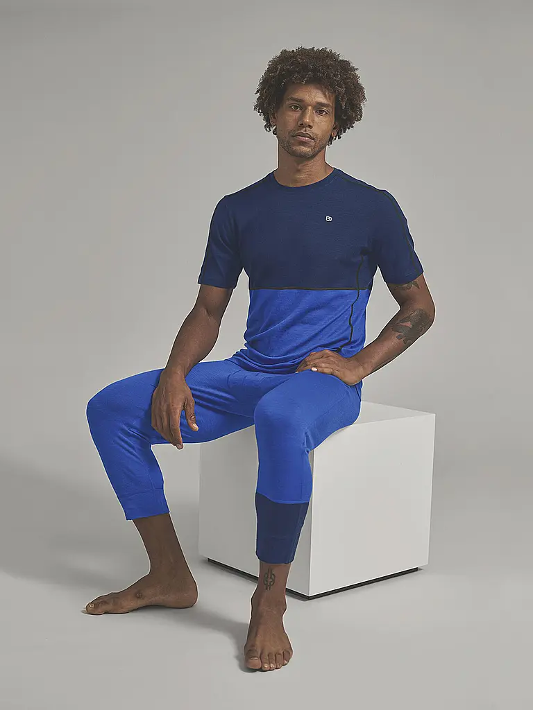ORTOVOX | Herren Shirt Rock'n'Wool 185 | blau