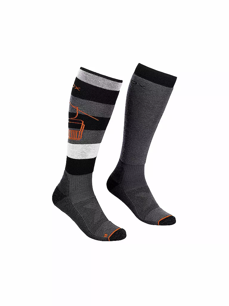 ORTOVOX | Herren Skitourensocken Freeride Long Socks | schwarz