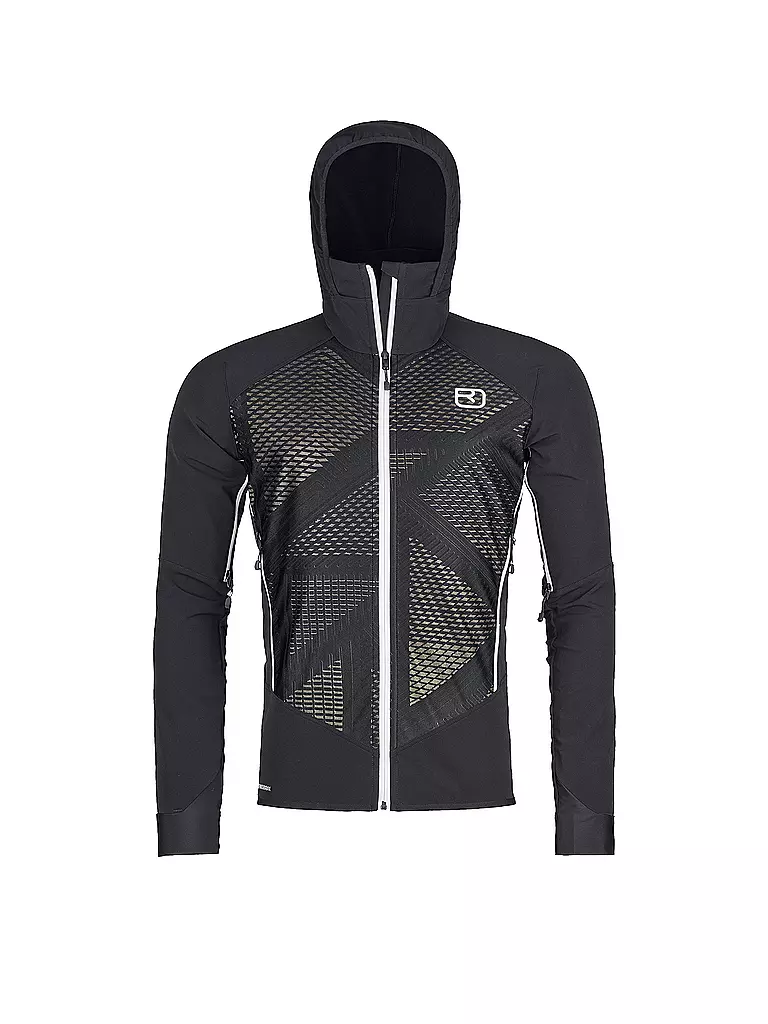 ORTOVOX | Herren Softshelljacke Col Becchei Hoodie | schwarz