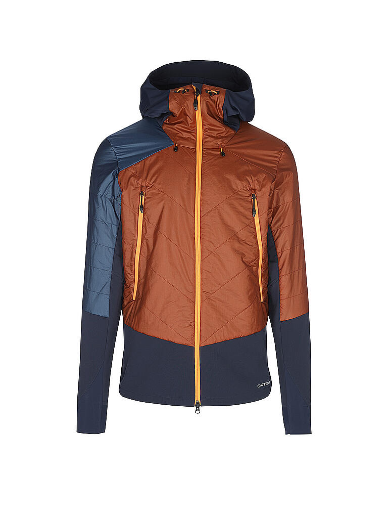 ORTOVOX | Herren Touren Hybridjacke Piz Palü Swisswool | orange