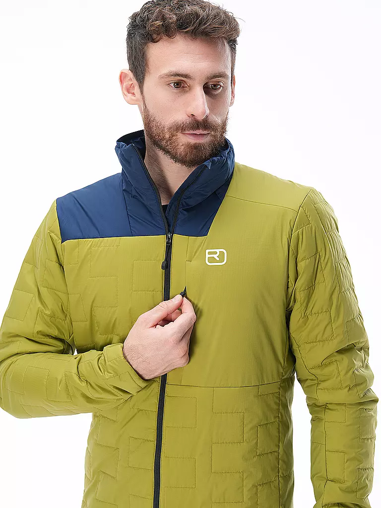 ORTOVOX | Herren Touren Isojacke Piz Segnas SW | senf