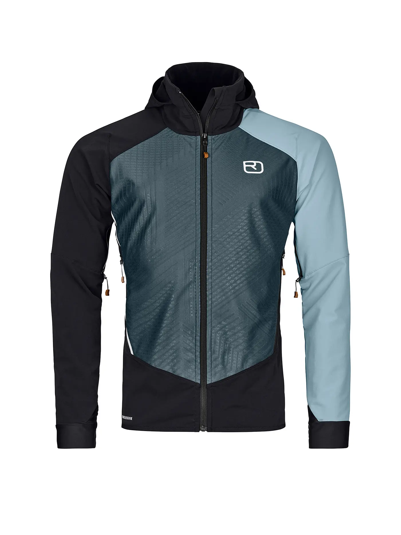 ORTOVOX | Herren Touren Softshelljacke Col Becchei Hoodie | petrol