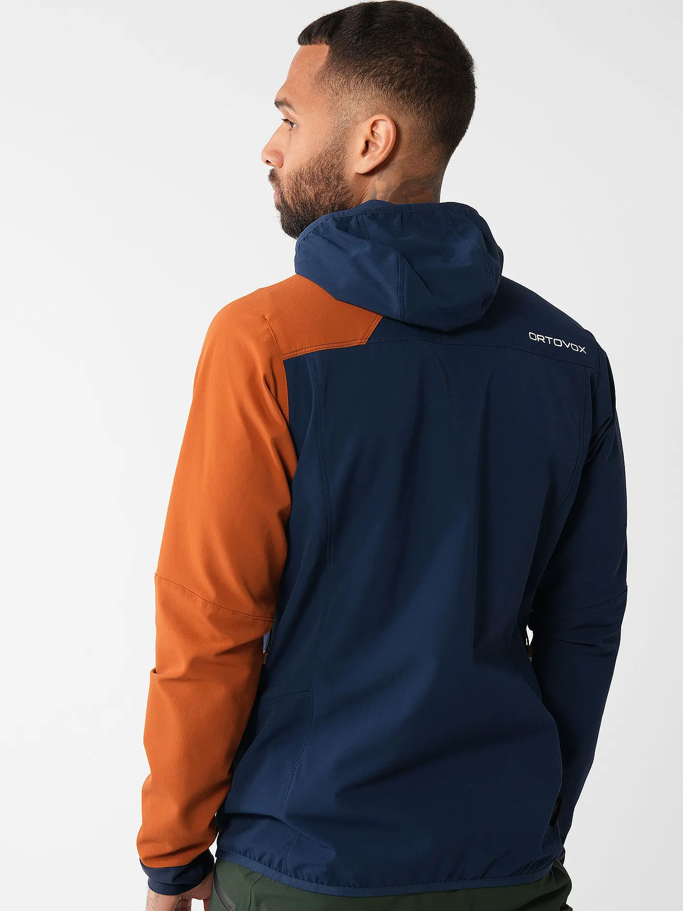 ORTOVOX | Herren Touren Softshelljacke Col Becchei Hoodie | dunkelblau