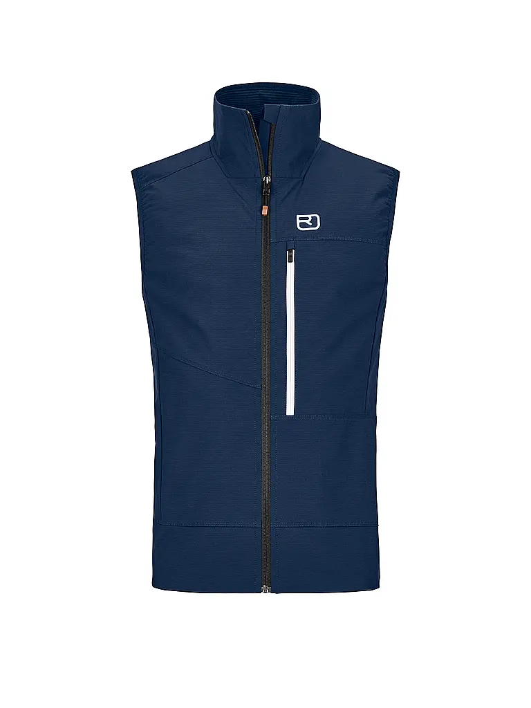 ORTOVOX | Herren Touren Softshellweste Punta Berrino | dunkelblau