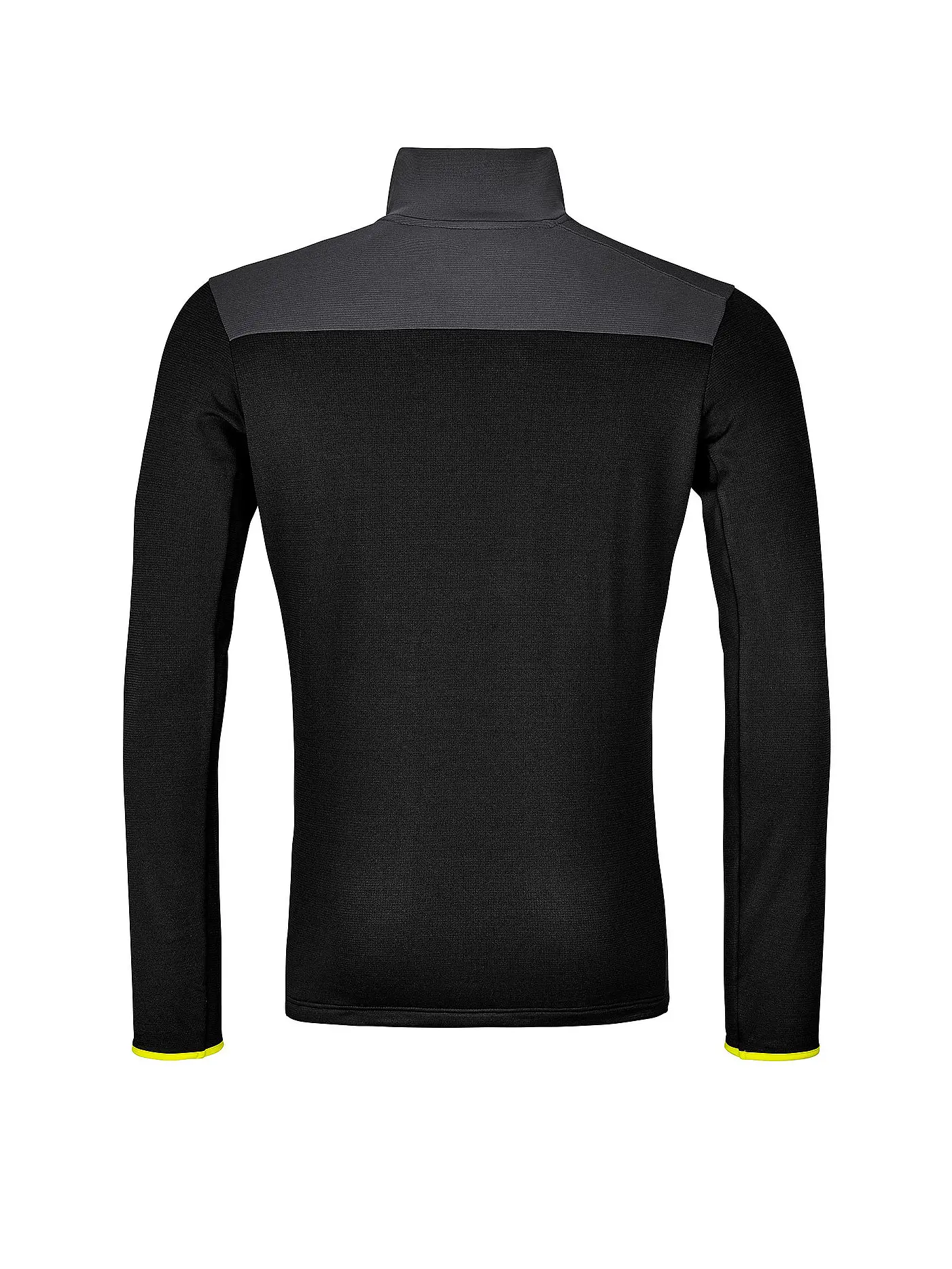 ORTOVOX | Herren Touren Zipshirt Fleece Light | schwarz
