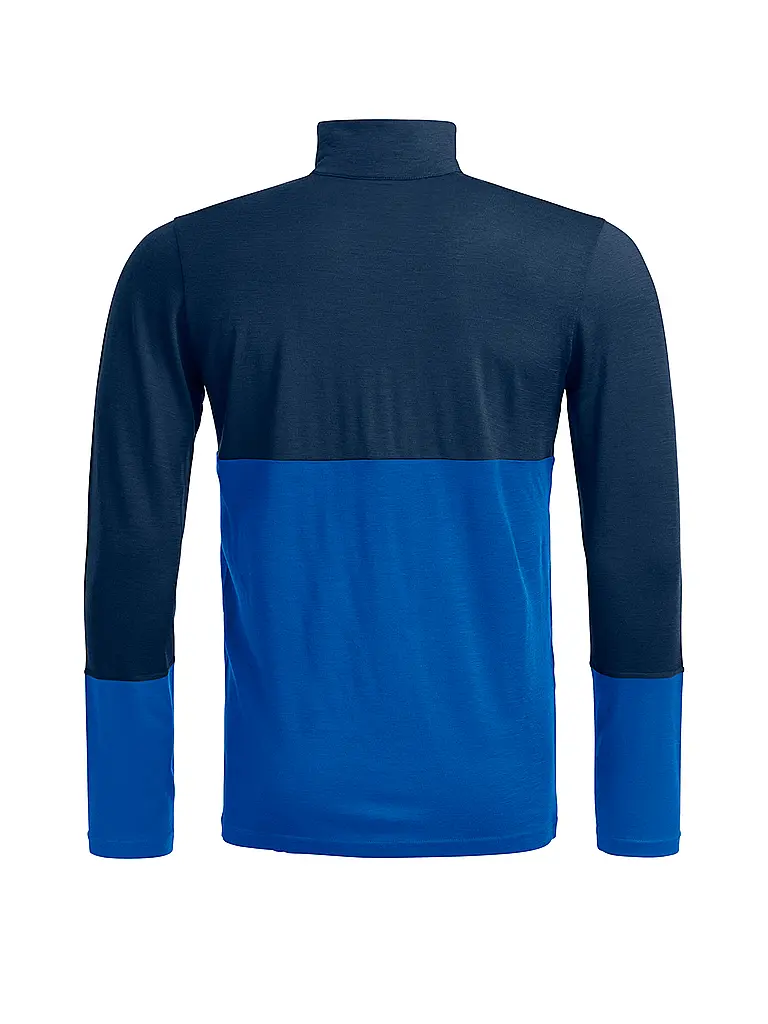 ORTOVOX | Herren Unterzieh Zipshirt 185 ROCK'N'WOOL | 