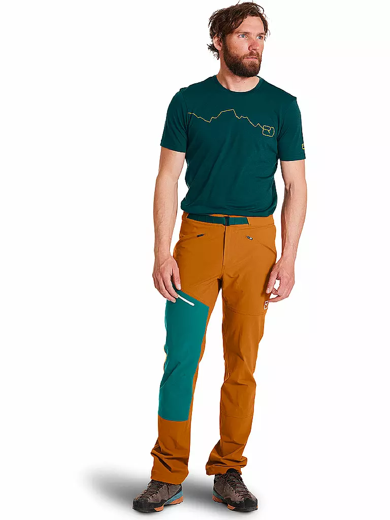 ORTOVOX | Herren Wanderhose Brenta | orange