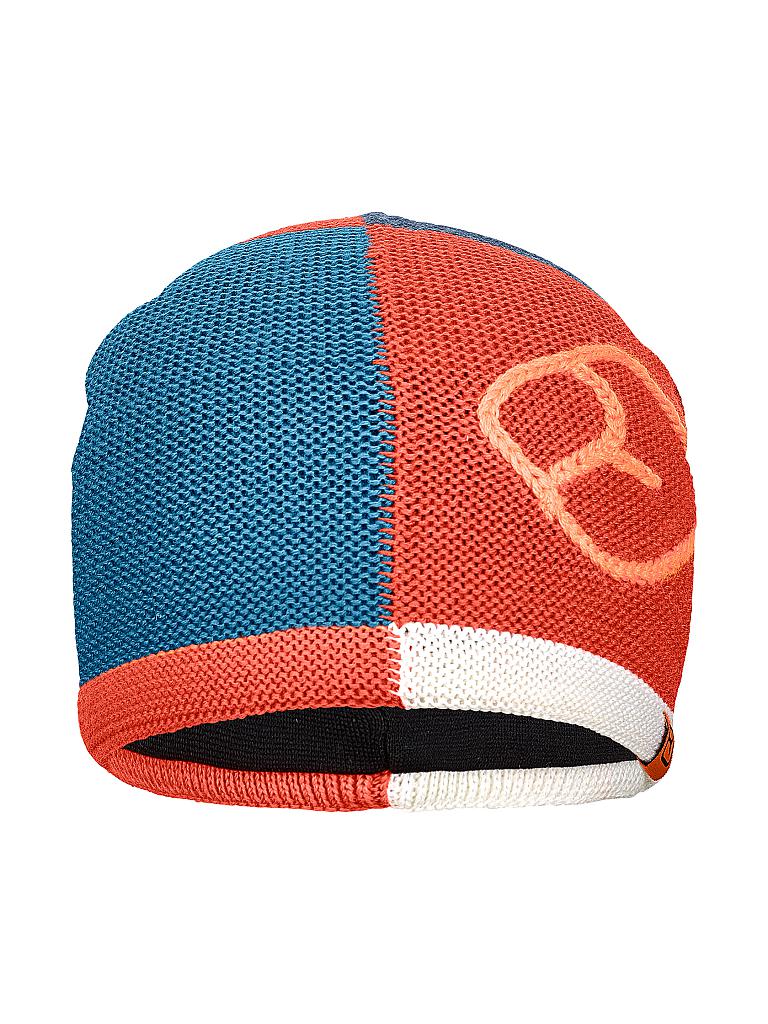 ORTOVOX | Patchwork Beanie | blau