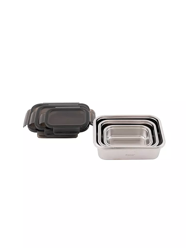 OUTWELL | Camping Box 3tlg Set | silber