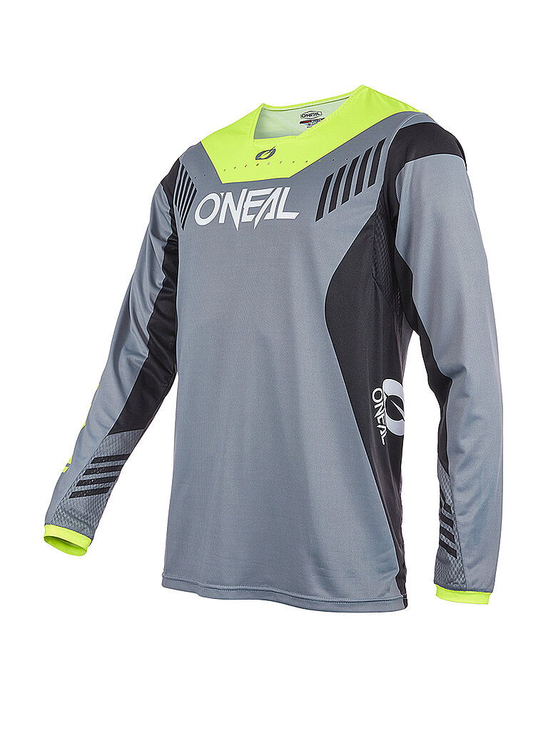 O’NEAL Herren Radshirt Element FR Hybrid V.22 LS grau | M