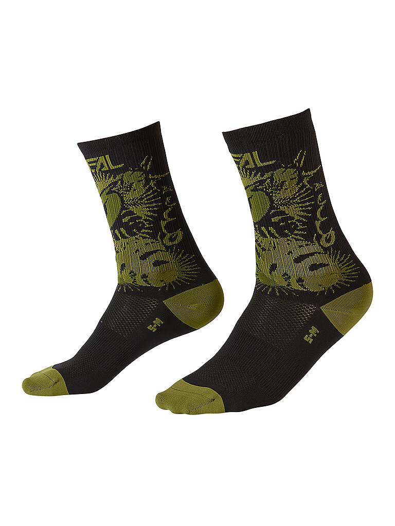 O’NEAL Herren Radsocken MTB Performance Plant V.22 schwarz | 43-46