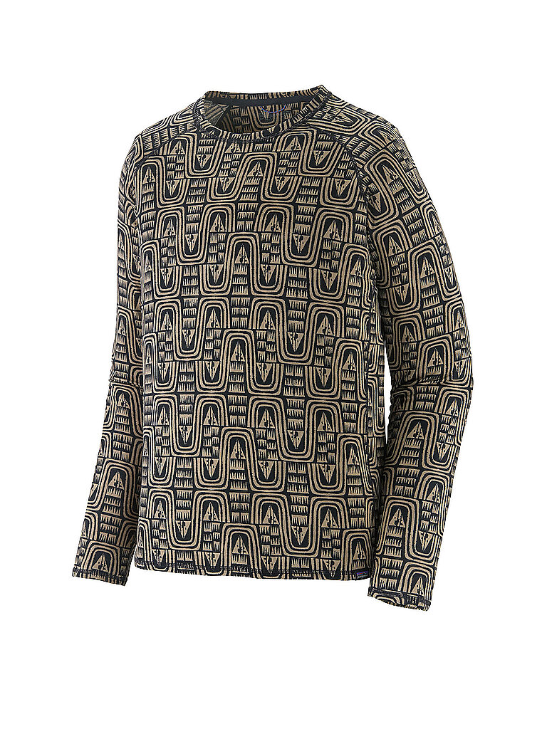 Patagonia Funktionsshirt Midweight Crew Capilene Camel