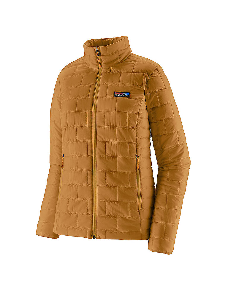 Damen Isojacke Nano Puff gold XL W