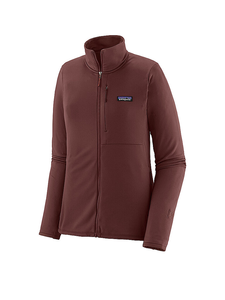 Patagonia Fleecejacke Slim Cut Fleece Dunkelrot