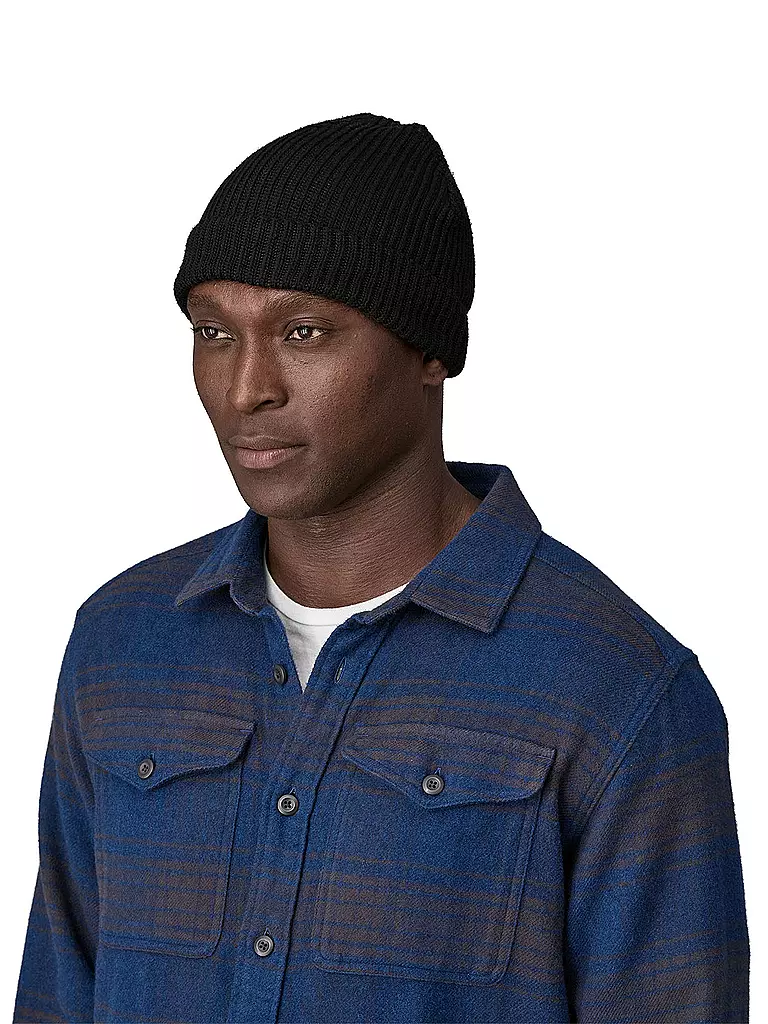 PATAGONIA | Beanie Fisherman's Rolled | schwarz