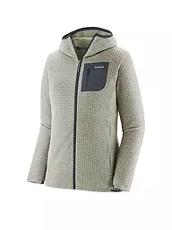 PATAGONIA | Damen Fleecejacke R1® Air Full-Zip Hoody | creme