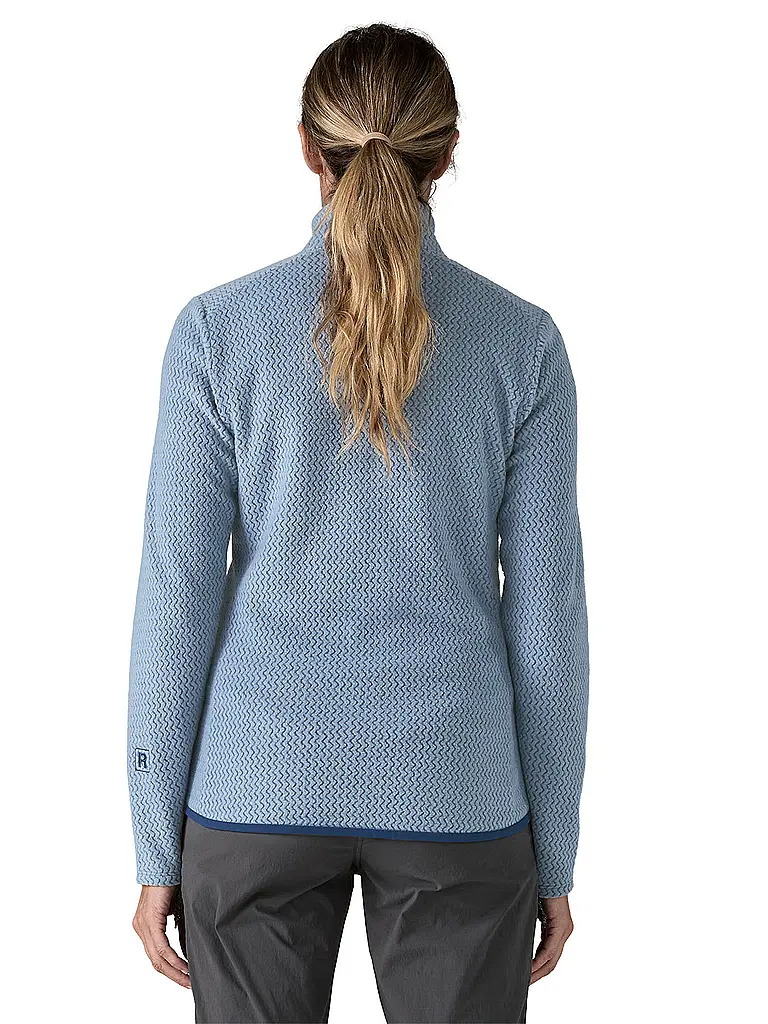 PATAGONIA | Damen Fleecejacke R1® Air Full-Zip Hoodie | hellblau