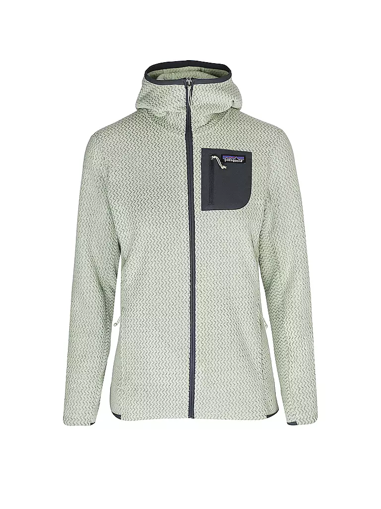 PATAGONIA | Damen Fleecejacke R1® Air Full-Zip Hoody | olive