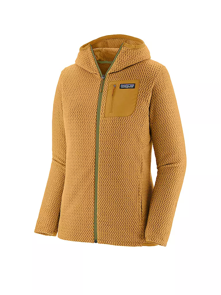 PATAGONIA | Damen Fleecejacke R1® Air Full-Zip Hoody | gold