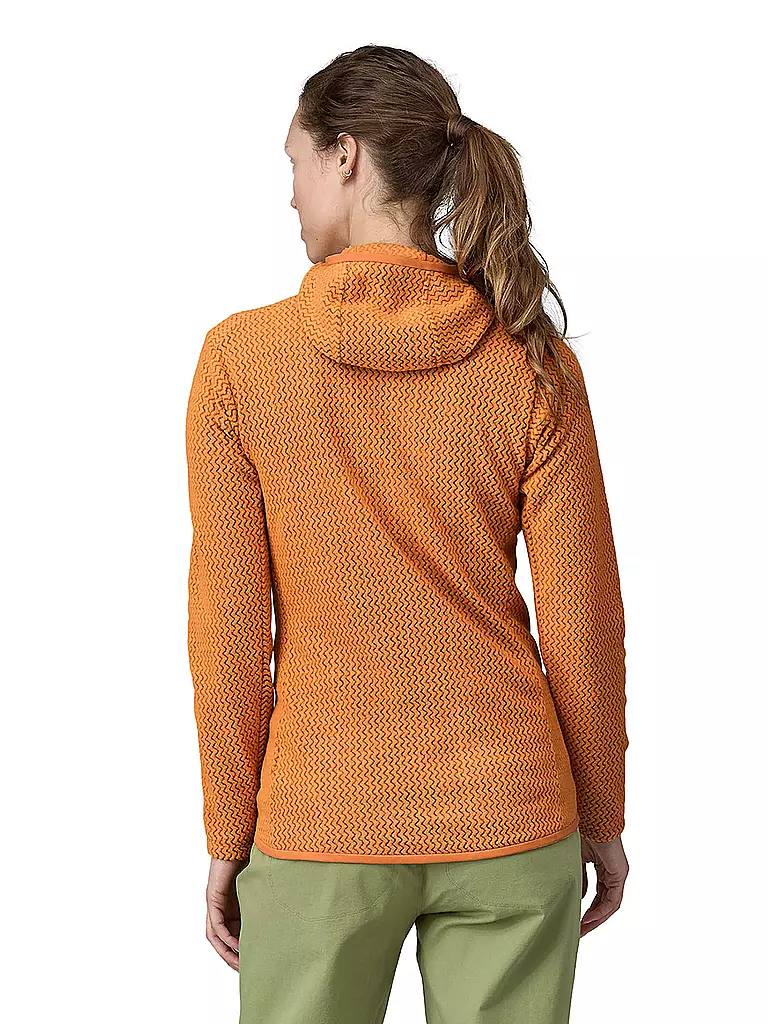 PATAGONIA | Damen Fleecejacke R1® Air Full-Zip Hoody | orange
