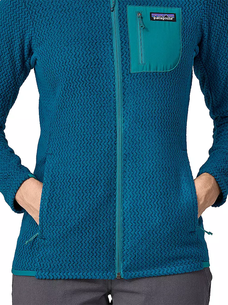 PATAGONIA | Damen Fleecejacke R1® Air Full-Zip Hoody | dunkelblau