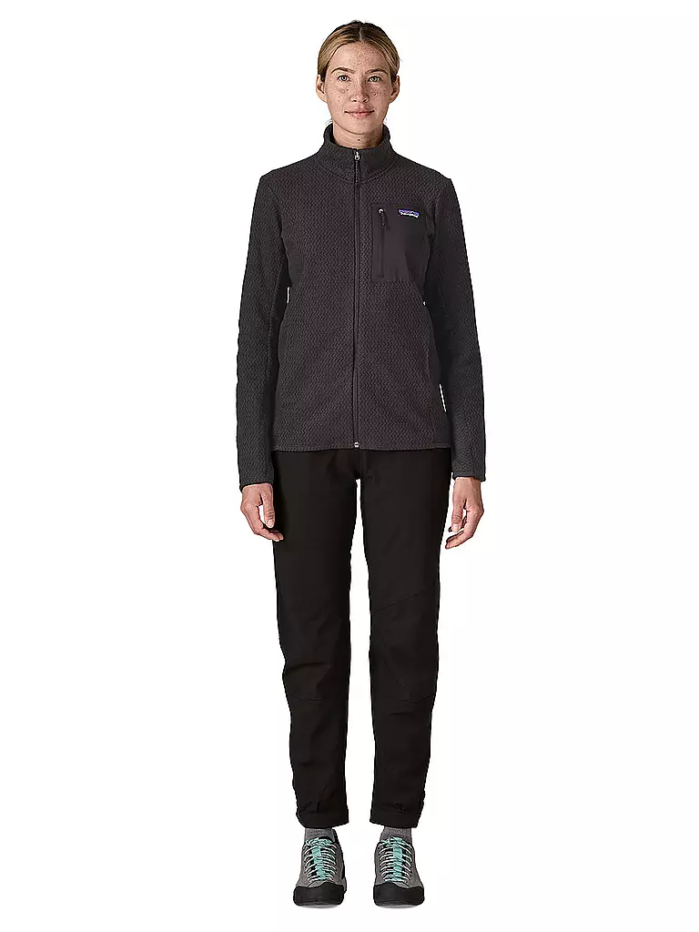 PATAGONIA | Damen Fleecejacke R1® Air Full-Zip | schwarz