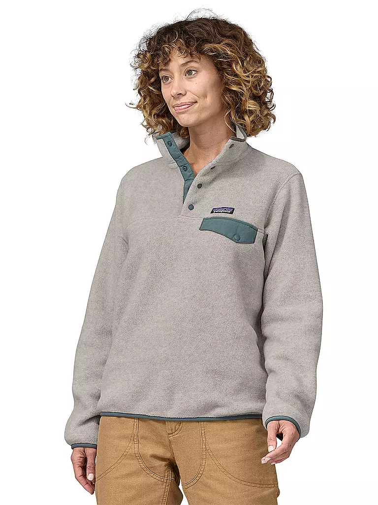 PATAGONIA | Damen Fleecepullover Synchilla® Snap-T®  | beige