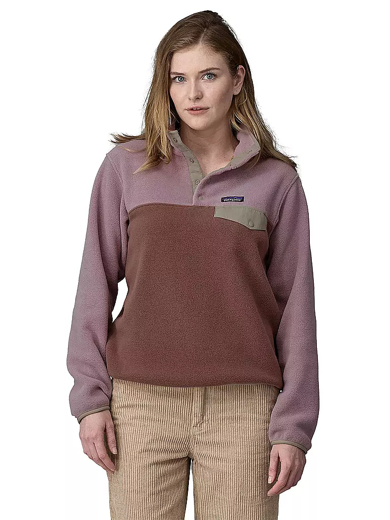 PATAGONIA | Damen Fleecepullover Synchilla® Snap-T®  | beere