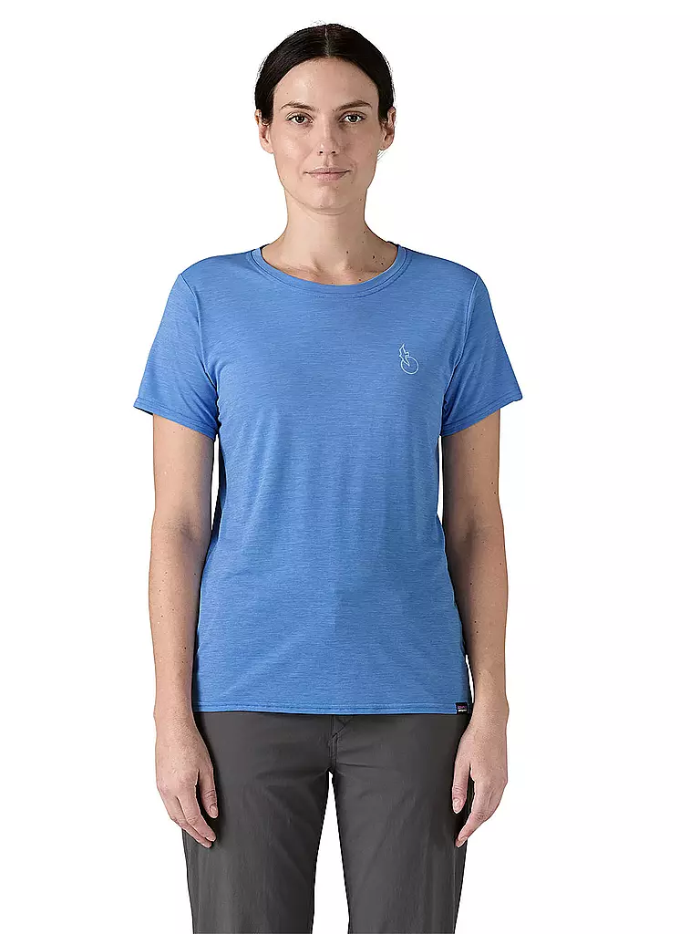 PATAGONIA | Damen Funktionsshirt Capilene® Cool Daily Graphic | blau
