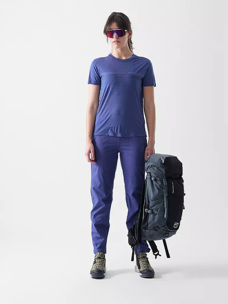 PATAGONIA | Damen Funktionsshirt Capilene® Cool Merino Graphic | lila