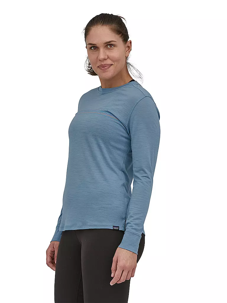 PATAGONIA | Damen Funktionsshirt Capilene® Cool Merino | hellblau