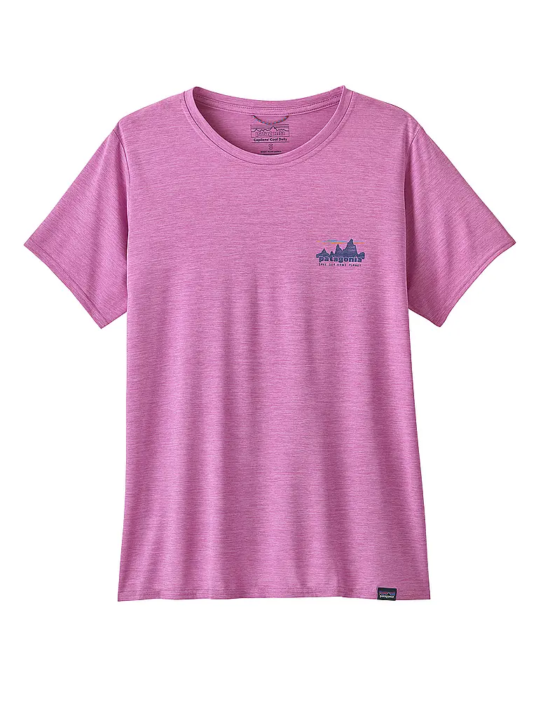 PATAGONIA | Damen Funktionsshirt Capilene Cool Daily Graphic | Rosa