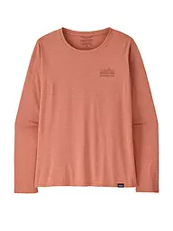 PATAGONIA | Damen Funktionsshirt Long-Sleeved Capilene® Cool Daily Graphic | koralle