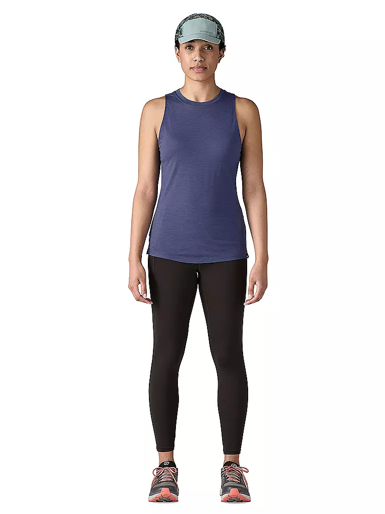 PATAGONIA | Damen Funktionstank Capilene® Cool Merino Blend | lila